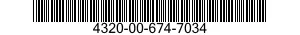 4320-00-674-7034 GLAND ASSEMBLY 4320006747034 006747034