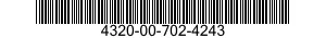 4320-00-702-4243 RING,WEARING 4320007024243 007024243