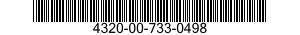 4320-00-733-0498  4320007330498 007330498