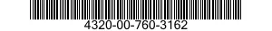 4320-00-760-3162  4320007603162 007603162