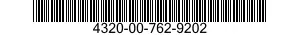 4320-00-762-9202  4320007629202 007629202