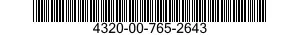4320-00-765-2643  4320007652643 007652643