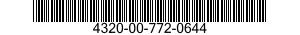 4320-00-772-0644  4320007720644 007720644