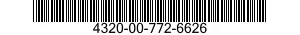 4320-00-772-6626  4320007726626 007726626