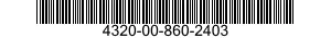 4320-00-860-2403  4320008602403 008602403