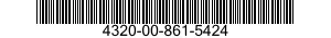 4320-00-861-5424  4320008615424 008615424