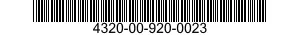 4320-00-920-0023 RING,WEARING 4320009200023 009200023