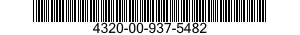 4320-00-937-5482 VALVE,INLET 4320009375482 009375482