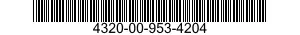 4320-00-953-4204  4320009534204 009534204