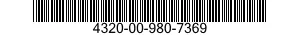 4320-00-980-7369 ROTOR,PUMP 4320009807369 009807369