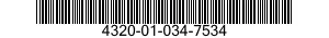 4320-01-034-7534  4320010347534 010347534