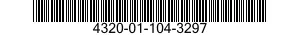 4320-01-104-3297 SEAL ASSEMBLY,SHAFT,SPRING LOADED 4320011043297 011043297