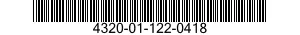 4320-01-122-0418 PUMP,AXIAL PISTONS 4320011220418 011220418