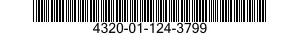 4320-01-124-3799 PARTS KIT,CENTRIFUGAL PUMP 4320011243799 011243799