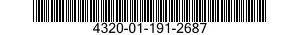 4320-01-191-2687 YOKE AND BEARING ASSEMBLY 4320011912687 011912687