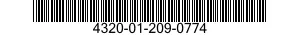 4320-01-209-0774 SLEEVE,SHAFT,PUMP 4320012090774 012090774