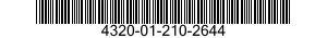 4320-01-210-2644 EJECTOR ASSEMBLY,AIR 4320012102644 012102644