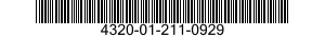 4320-01-211-0929 SLEEVE,SHAFT,PUMP 4320012110929 012110929
