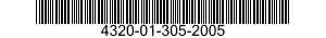4320-01-305-2005 SLEEVE,SHAFT,PUMP 4320013052005 013052005