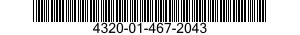 4320-01-467-2043 PUMP,HYDRAULIC 4320014672043 014672043