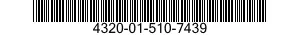 4320-01-510-7439 SEAL ASSEMBLY,SHAFT,SPRING LOADED 4320015107439 015107439