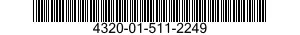 4320-01-511-2249 SEAL ASSEMBLY,SHAFT,SPRING LOADED 4320015112249 015112249