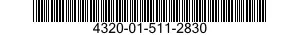 4320-01-511-2830 SEAL ASSEMBLY,SHAFT,SPRING LOADED 4320015112830 015112830