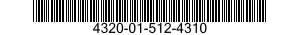 4320-01-512-4310 SEAL ASSEMBLY,SHAFT,SPRING LOADED 4320015124310 015124310