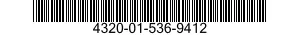 4320-01-536-9412 PARTS KIT,ROTARY PUMP 4320015369412 015369412