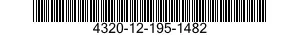 4320-12-195-1482 PISTON,PUMP 4320121951482 121951482