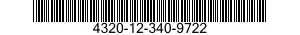4320-12-340-9722 PUMP SUBASSEMBLY,AXIAL PISTON,HYDRAULIC 4320123409722 123409722