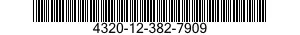 4320-12-382-7909 ROTOR,PUMP 4320123827909 123827909