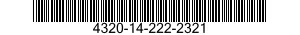 4320-14-222-2321  4320142222321 142222321