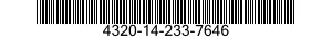 4320-14-233-7646  4320142337646 142337646