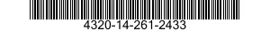 4320-14-261-2433  4320142612433 142612433