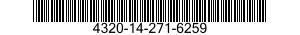 4320-14-271-6259  4320142716259 142716259