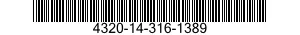 4320-14-316-1389  4320143161389 143161389