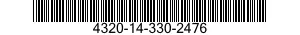 4320-14-330-2476  4320143302476 143302476