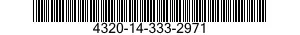 4320-14-333-2971 SLEEVE,SHAFT,PUMP 4320143332971 143332971