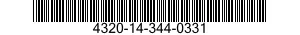4320-14-344-0331 PUMP UNIT,ROTARY 4320143440331 143440331