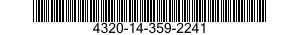 4320-14-359-2241  4320143592241 143592241