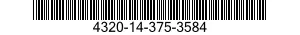 4320-14-375-3584 PUMP,CENTRIFUGAL 4320143753584 143753584