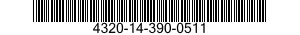 4320-14-390-0511  4320143900511 143900511