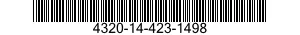 4320-14-423-1498 RING,PISTON 4320144231498 144231498