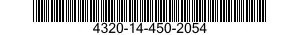 4320-14-450-2054 PUMP UNIT,ROTARY 4320144502054 144502054