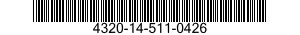 4320-14-511-0426 PUMP,RECIPROCATING 4320145110426 145110426