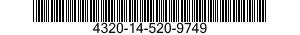 4320-14-520-9749 PUMP,ROTARY 4320145209749 145209749