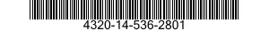 4320-14-536-2801  4320145362801 145362801