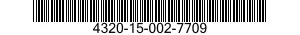 4320-15-002-7709 PUMP,CENTRIFUGAL 4320150027709 150027709