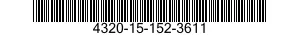 4320-15-152-3611 RING,LANTERN 4320151523611 151523611